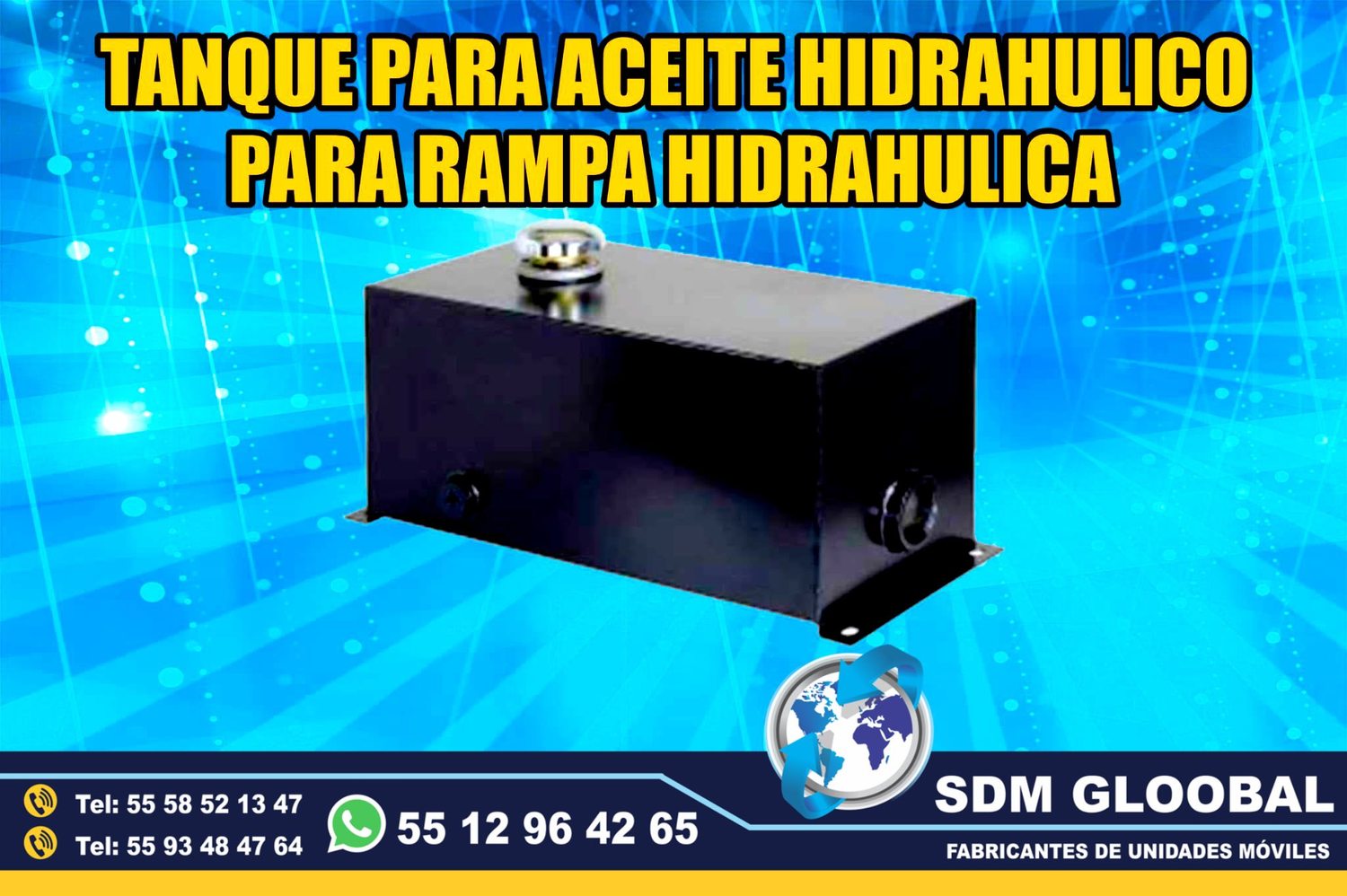 Venta de Tanque de aceite para Rampas Hidraulicas de carga <br>