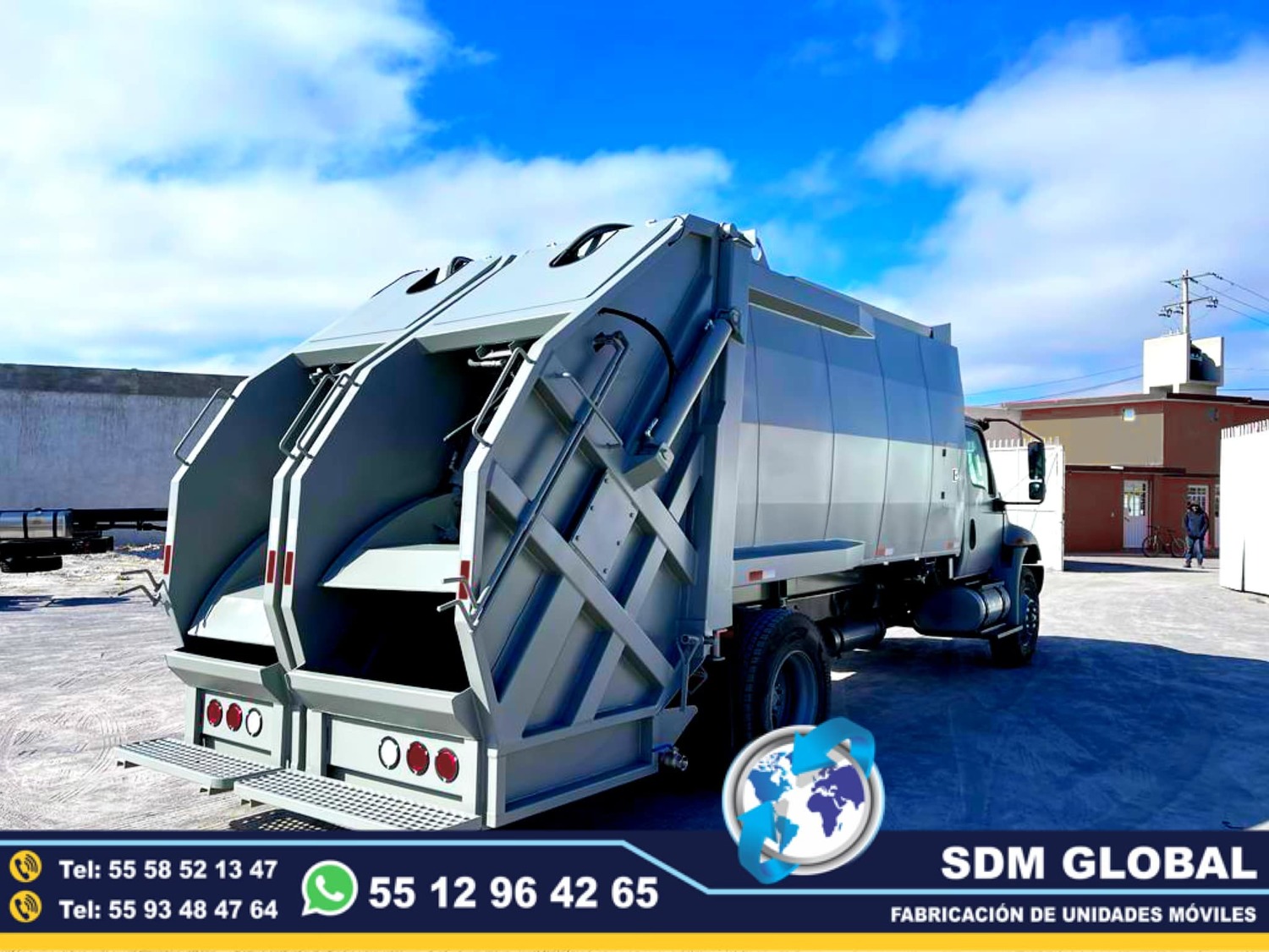 Fabricantes de camiones compactadores de basura Ecologico en Mexico  <br>