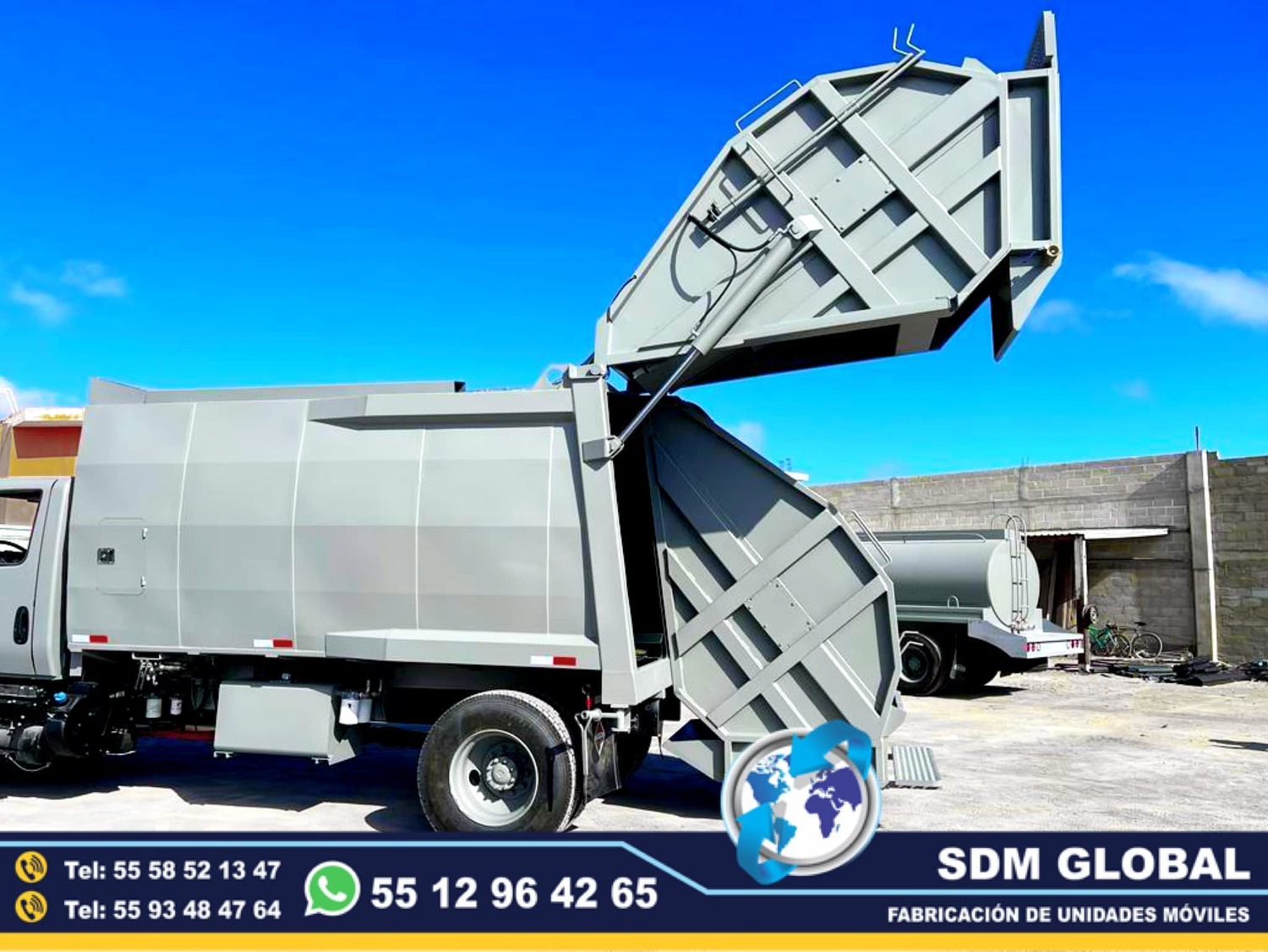 Fabrica de camiones compactadores de basura Ecologico en Mexico<br>