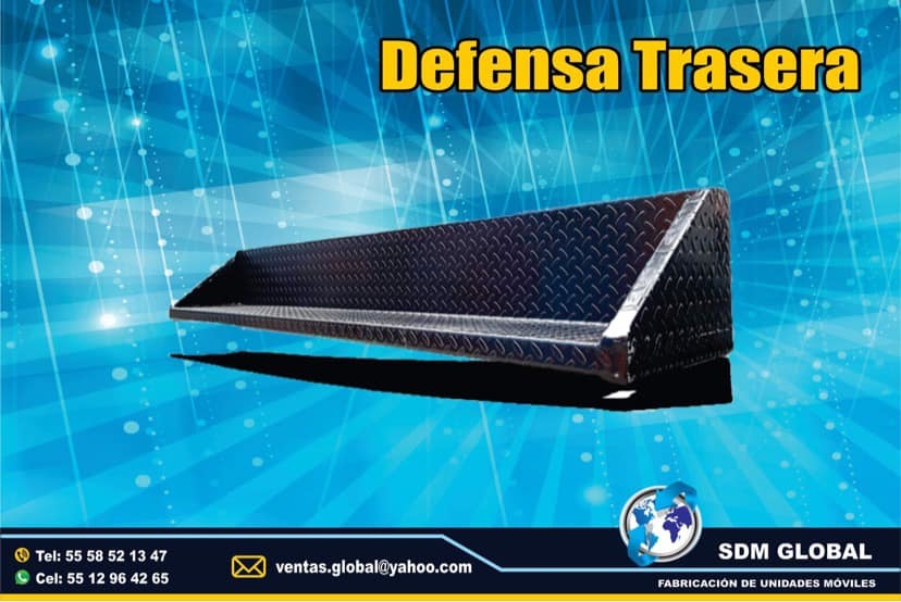 Fabricacion y venta de defensa tipo escalon Ambulancias de traslado<br>