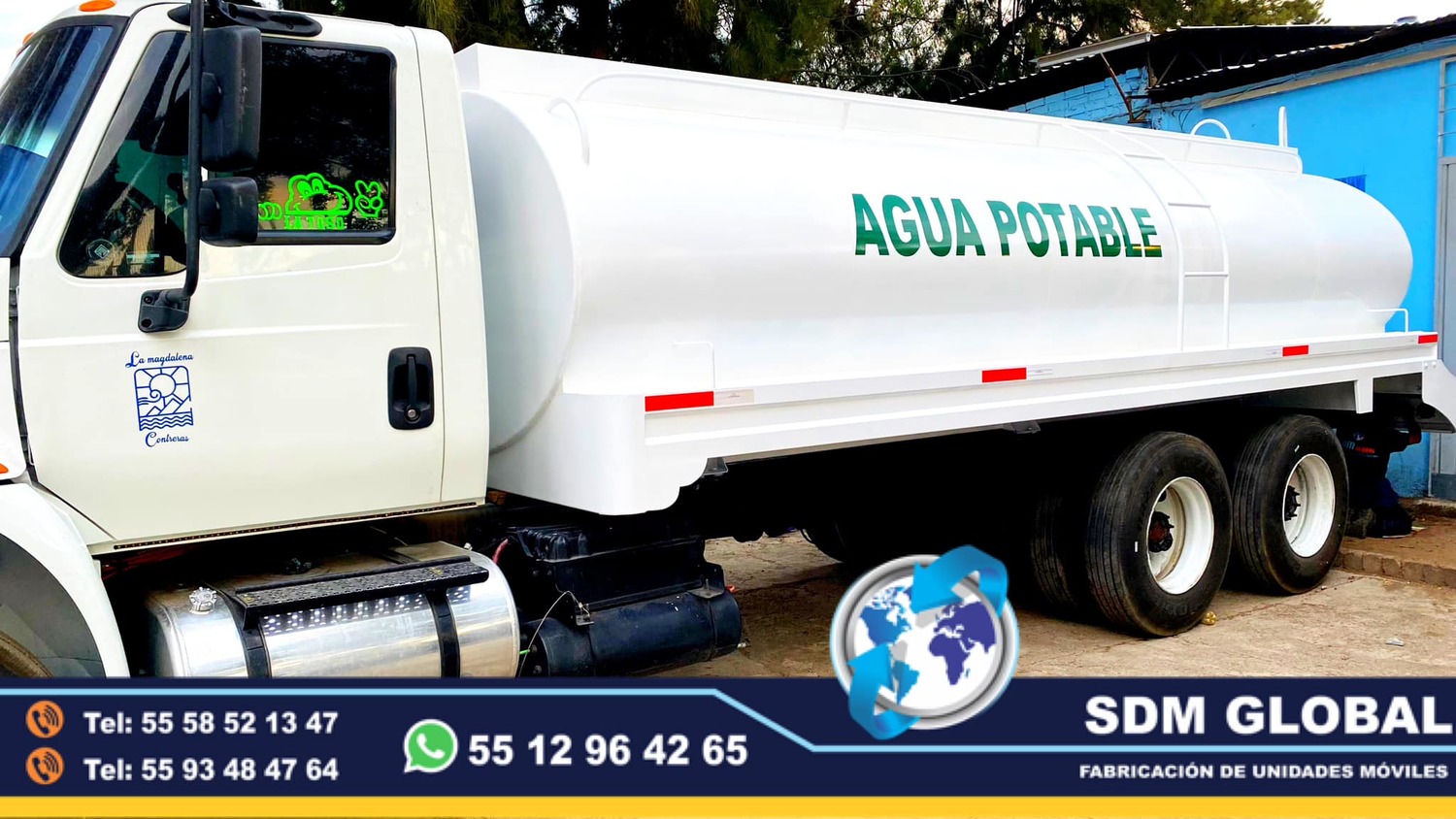 Fabrica de Auto Tanques para Pipas de agua de 15000, 20000, litros<br>