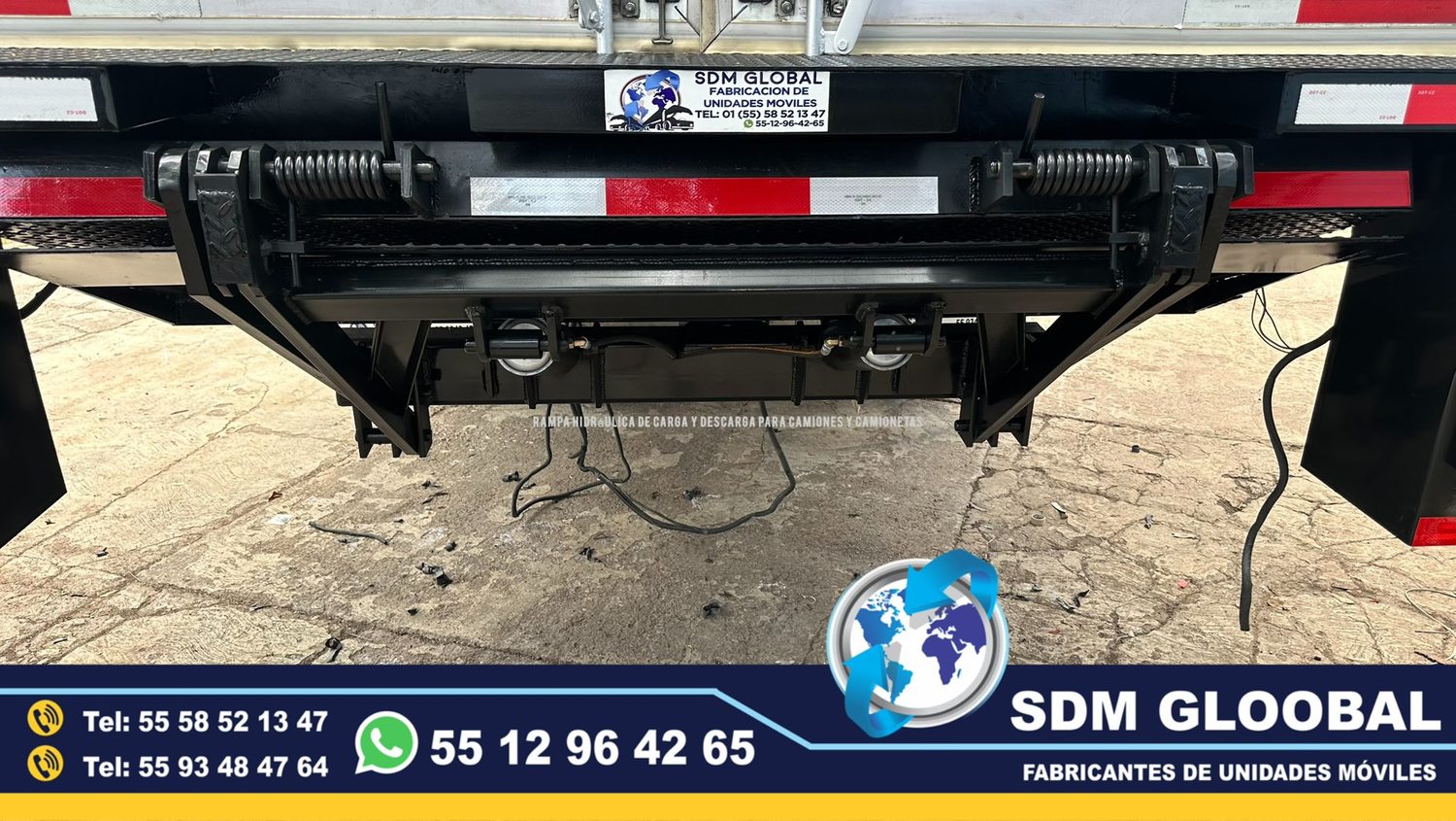 Fabricantes de Rampas Hidraulicas para camioneta y camion de carga<br>