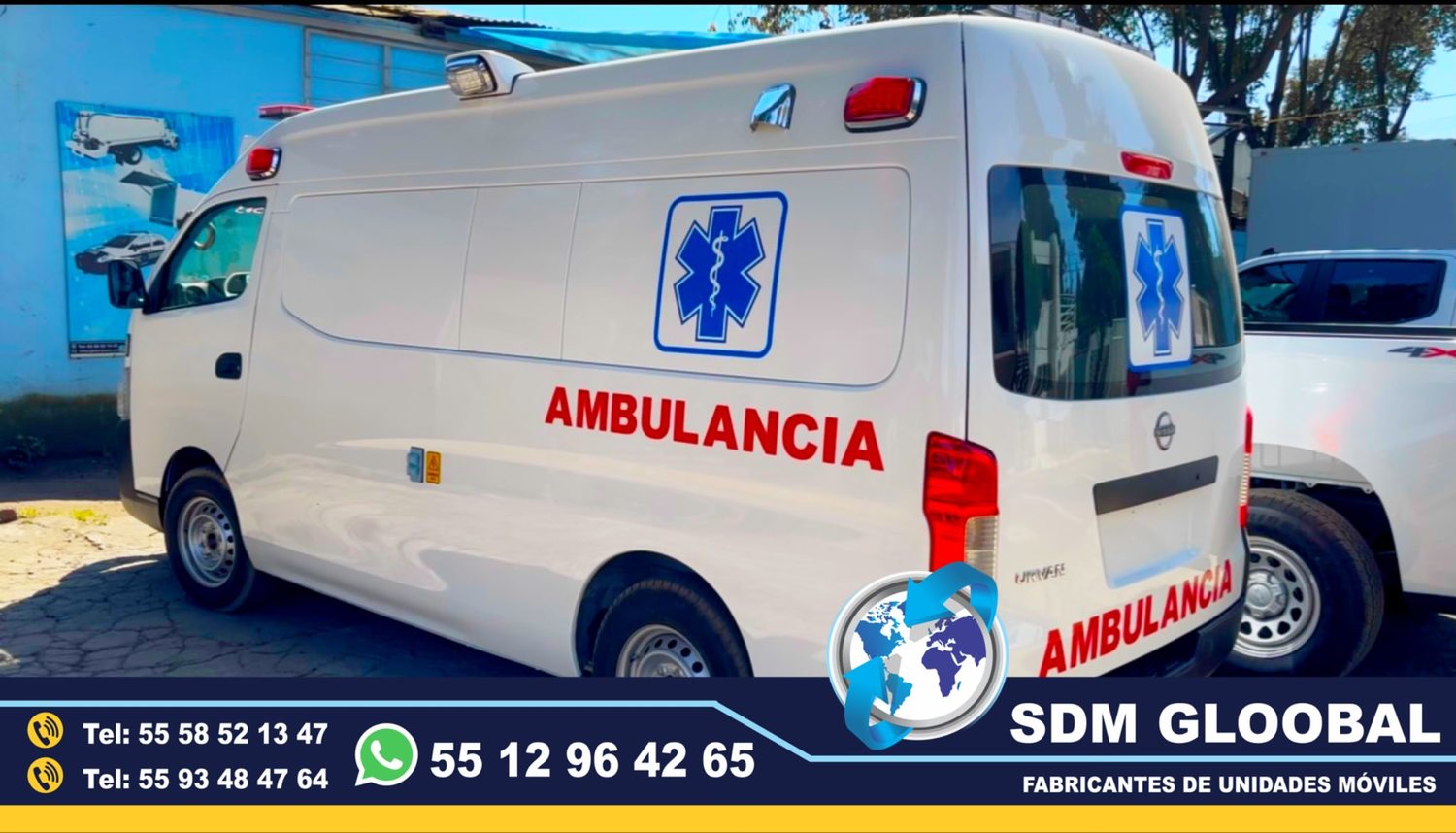Fabricantes de Ambulancias de Traslado Tipo 1, Tipo 2 en Mexico&nbsp;