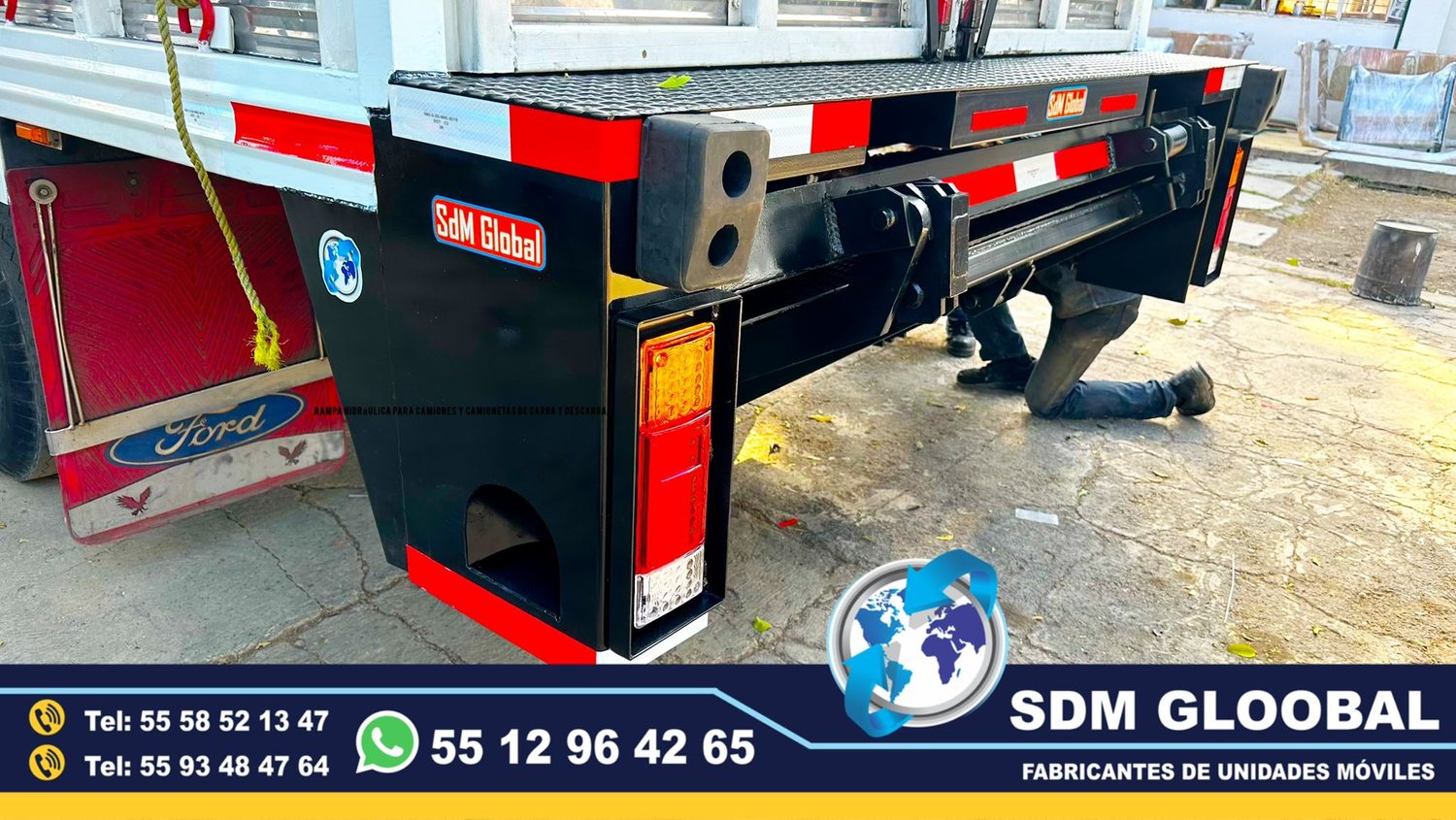 Fabricantes de Rampas Hidraulicas para camioneta y camion de carga<br>