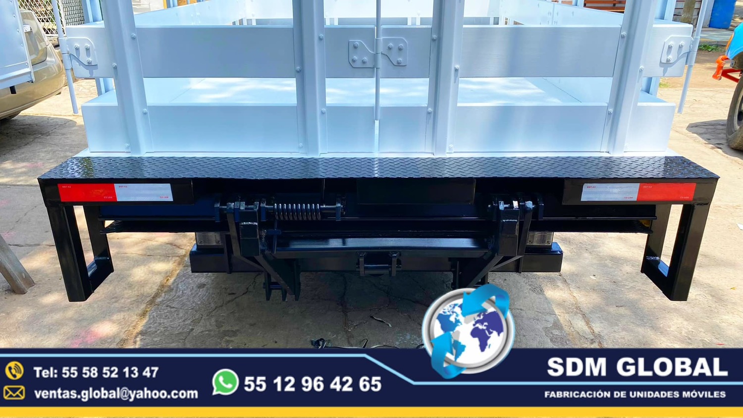 Fabrica de Rampas Hidraulicas para camioneta y camion de carga <br>