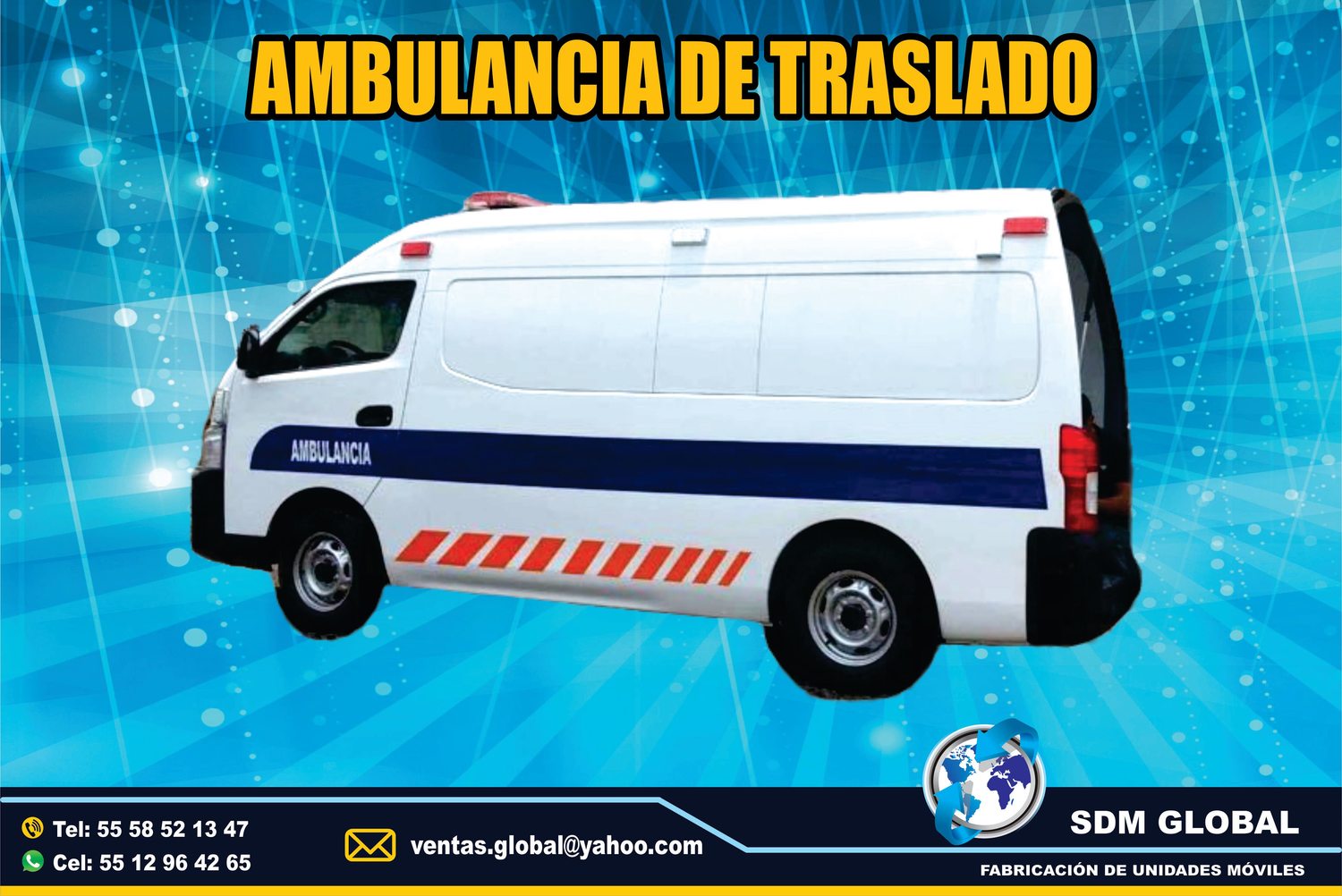 Fabricacion de Ambulancias de Traslado Conversion y Venta <br>