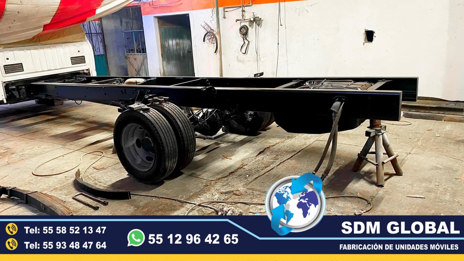 Servico de Alargado Acorazado de chasis de camiones y camionetas<br>