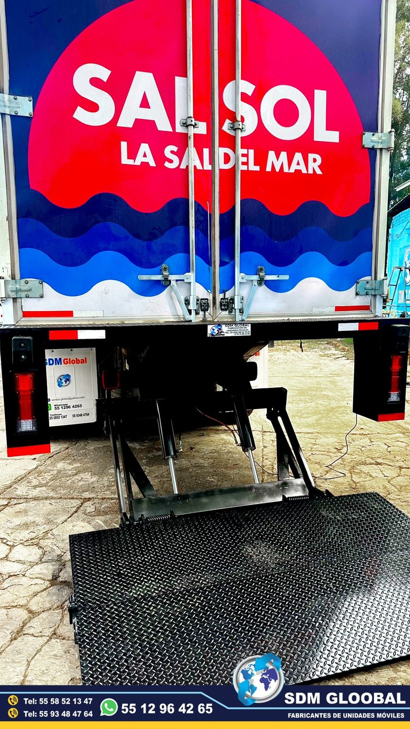 Fabricantes de Rampas Hidraulicas para camioneta y camion de carga<br>