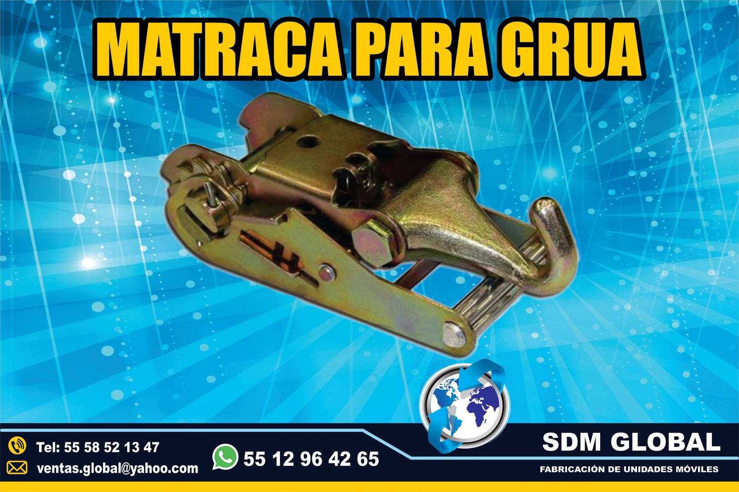 Venta de Bandas Matracas para rieles logisticos y amarres<br>