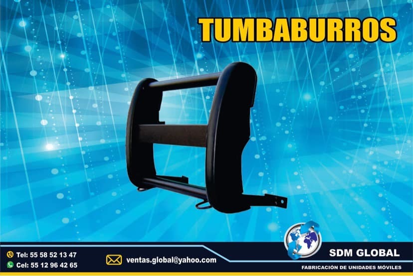 Fabricacion y venta de tumbaburros para Ambulancias de traslado<br>