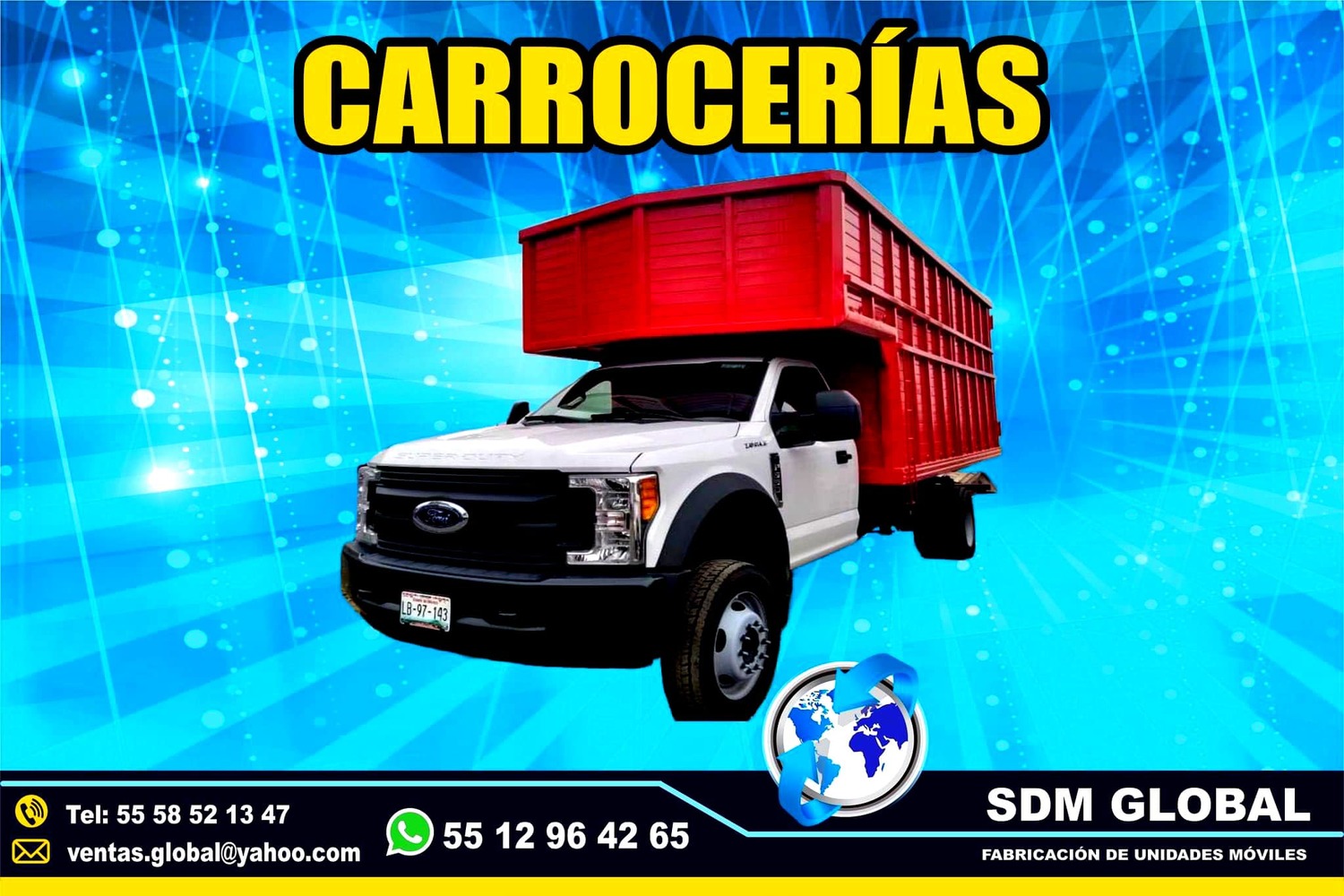 Venta de Carrocerias de todo tipo y medidas en Mexico <br>