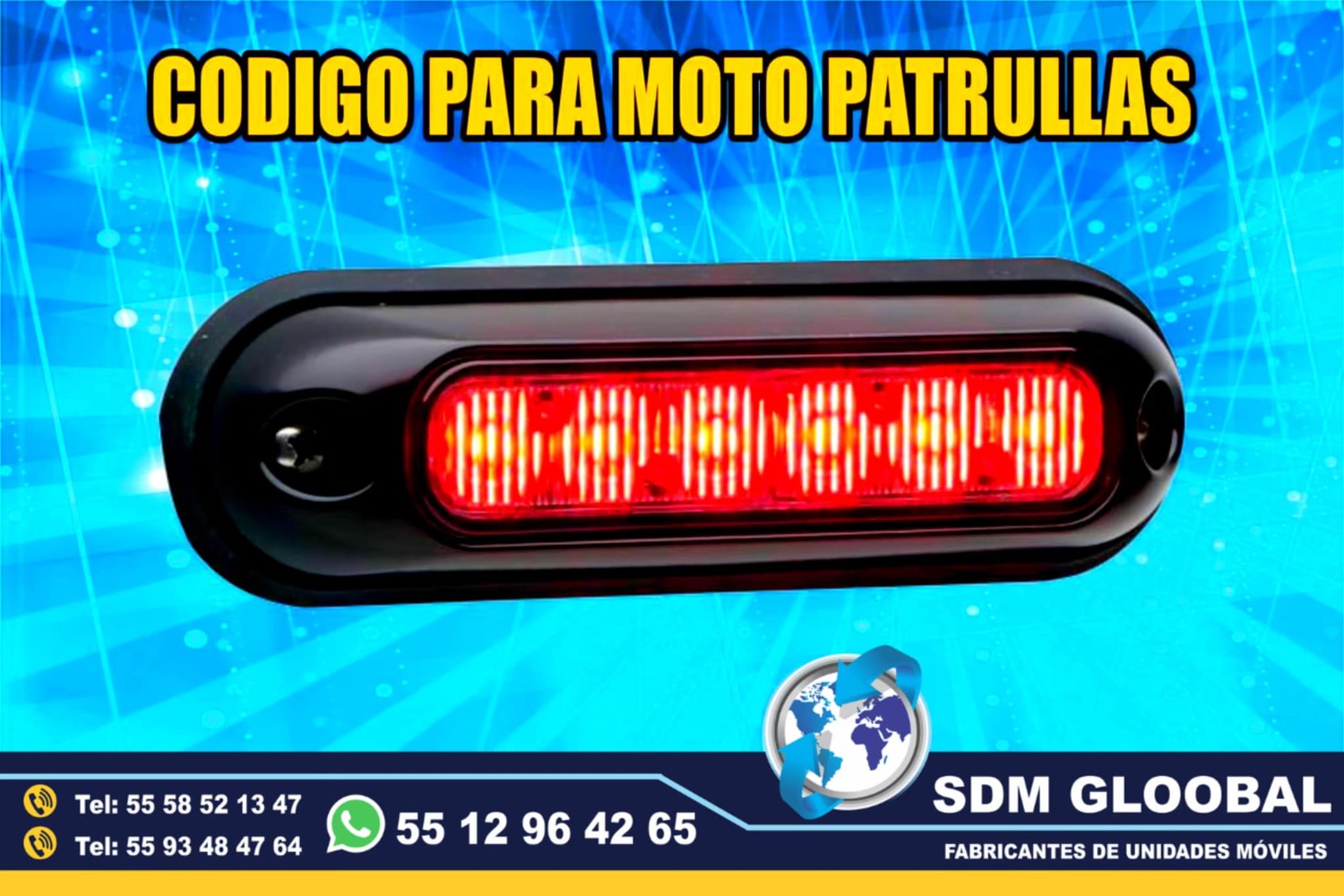 Venta e Instalacion de Luces Perimetrales Auxiliares Emergemcia para Ambulancias de Traslado&nbsp;