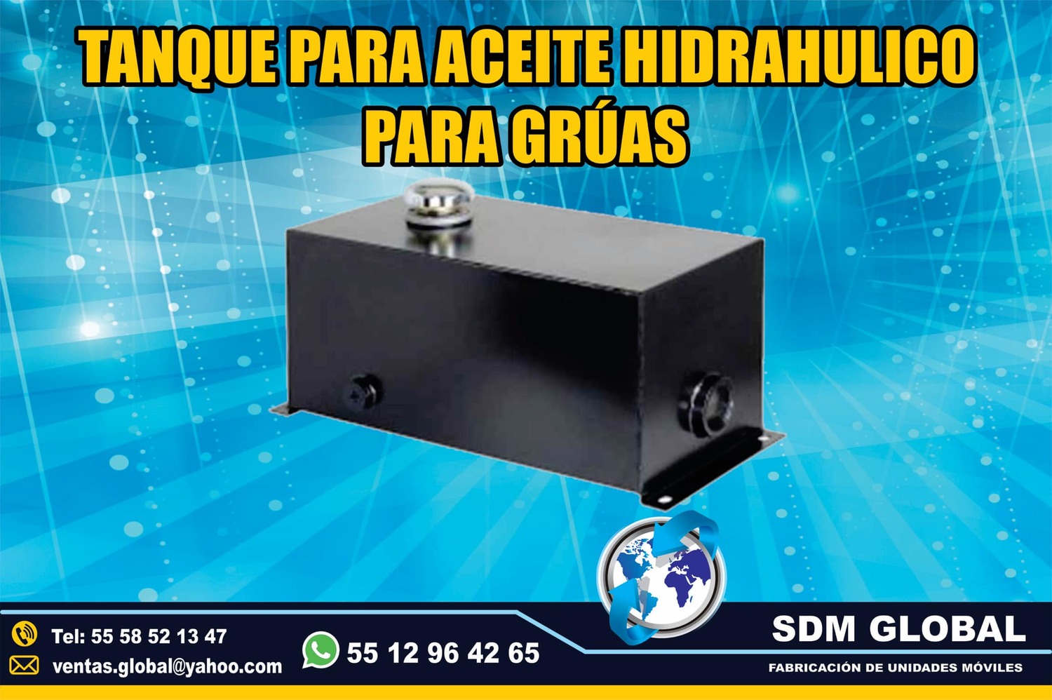 Venta de Tanque de aceite para Rampas Hidraulicas de carga <br>