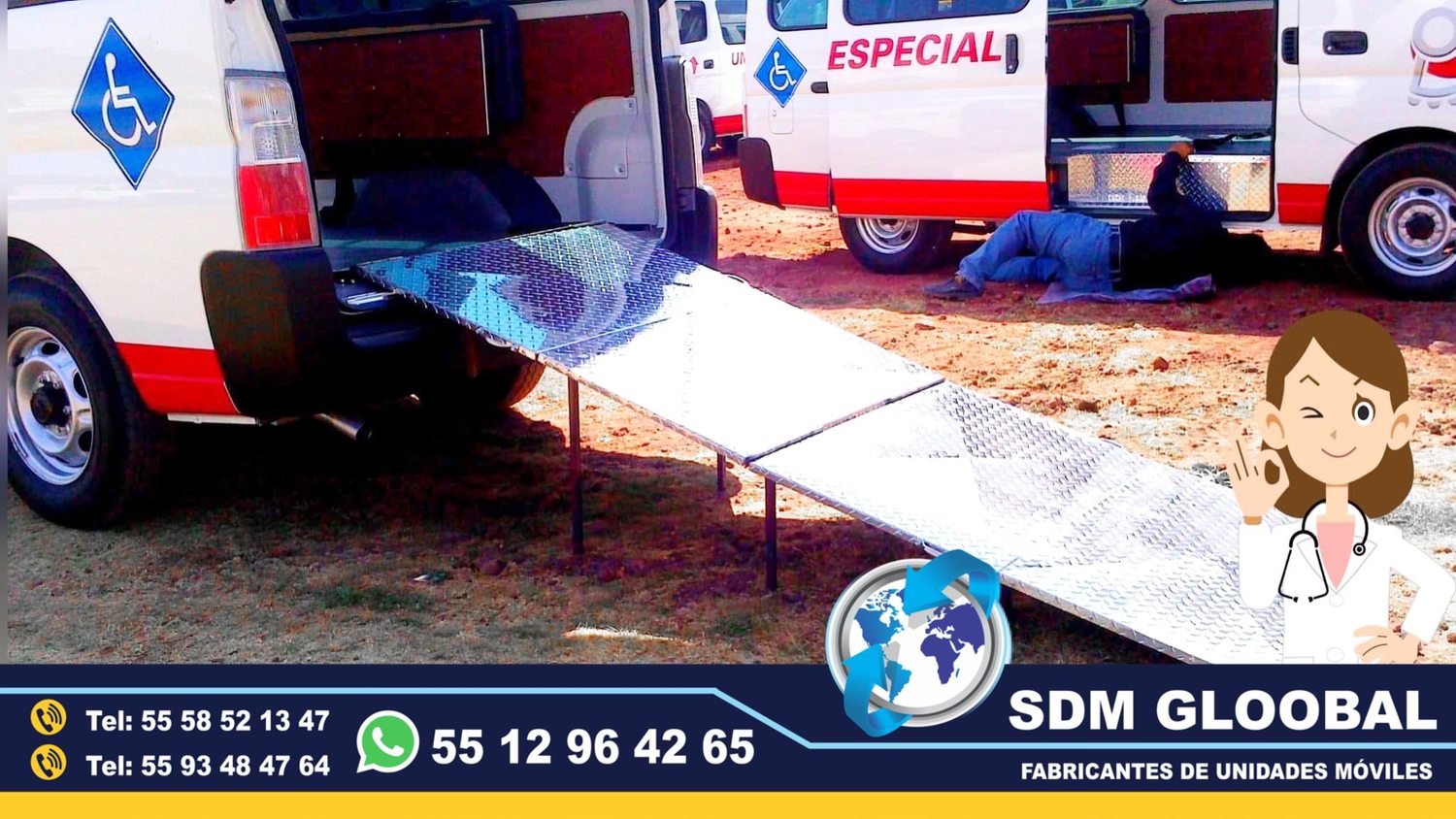 Conversion de Ambulancias de Traslado Tipo 1, Tipo 2 en Mexico&nbsp;